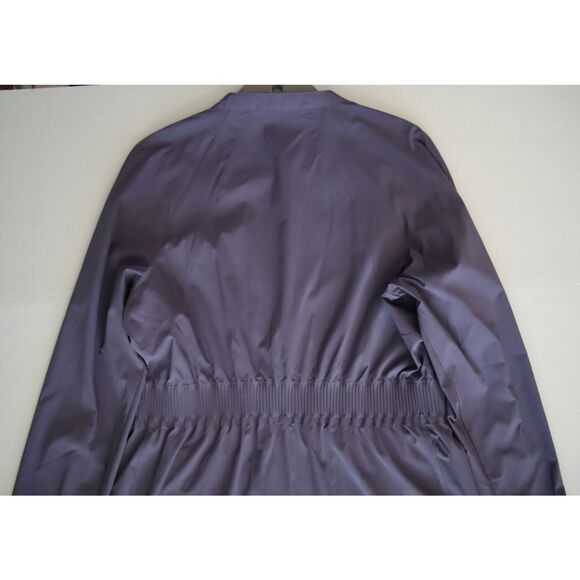 Athleta 659295-01 Women's Sz M Purple Button-Front Midi Shirt Dress - Picture 9 of 12